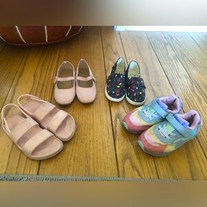 Lot of 4 size 11 girl shoes